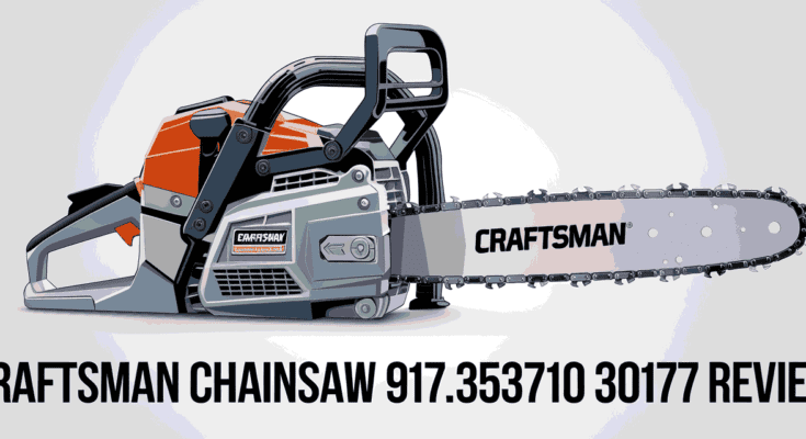 Craftsman Chainsaw 917.353710 30177